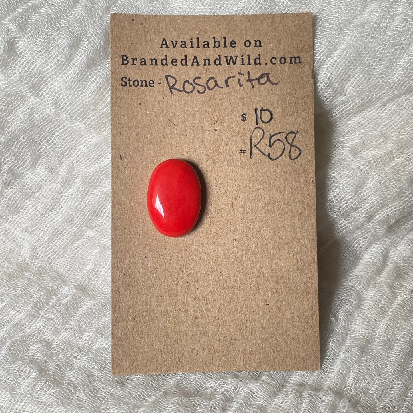Rosarita - Cabochon - R58 65E0B982-3EEF-43DE-B6CD-3F896888396A Brandedandwild.com