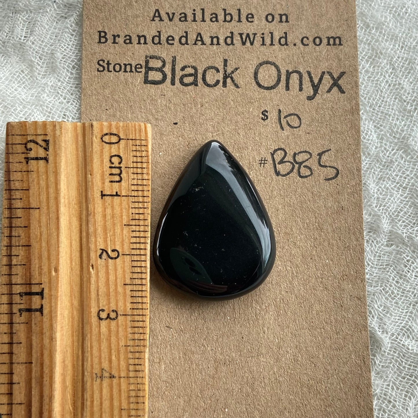 Black Onyx - Cabochon - B85