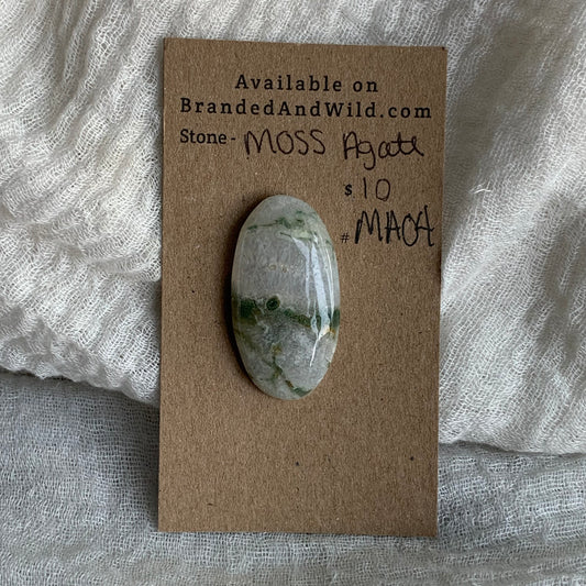 Moss Agate Cabochon - MA04