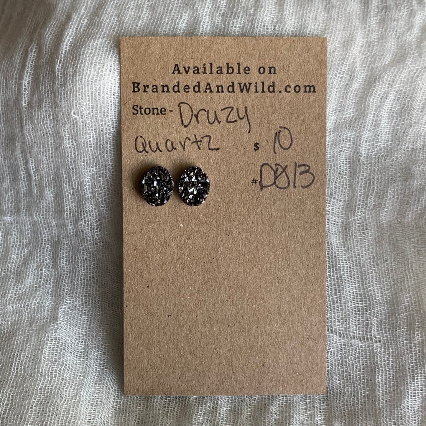 Druzy Quartz Cabochon - DQ13