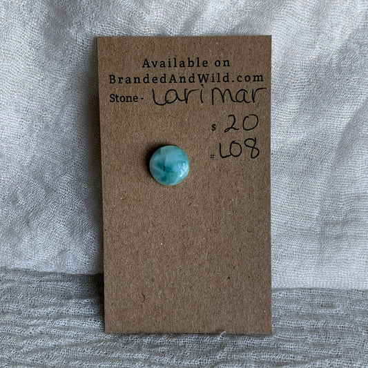 Larimar Cabochon - L08