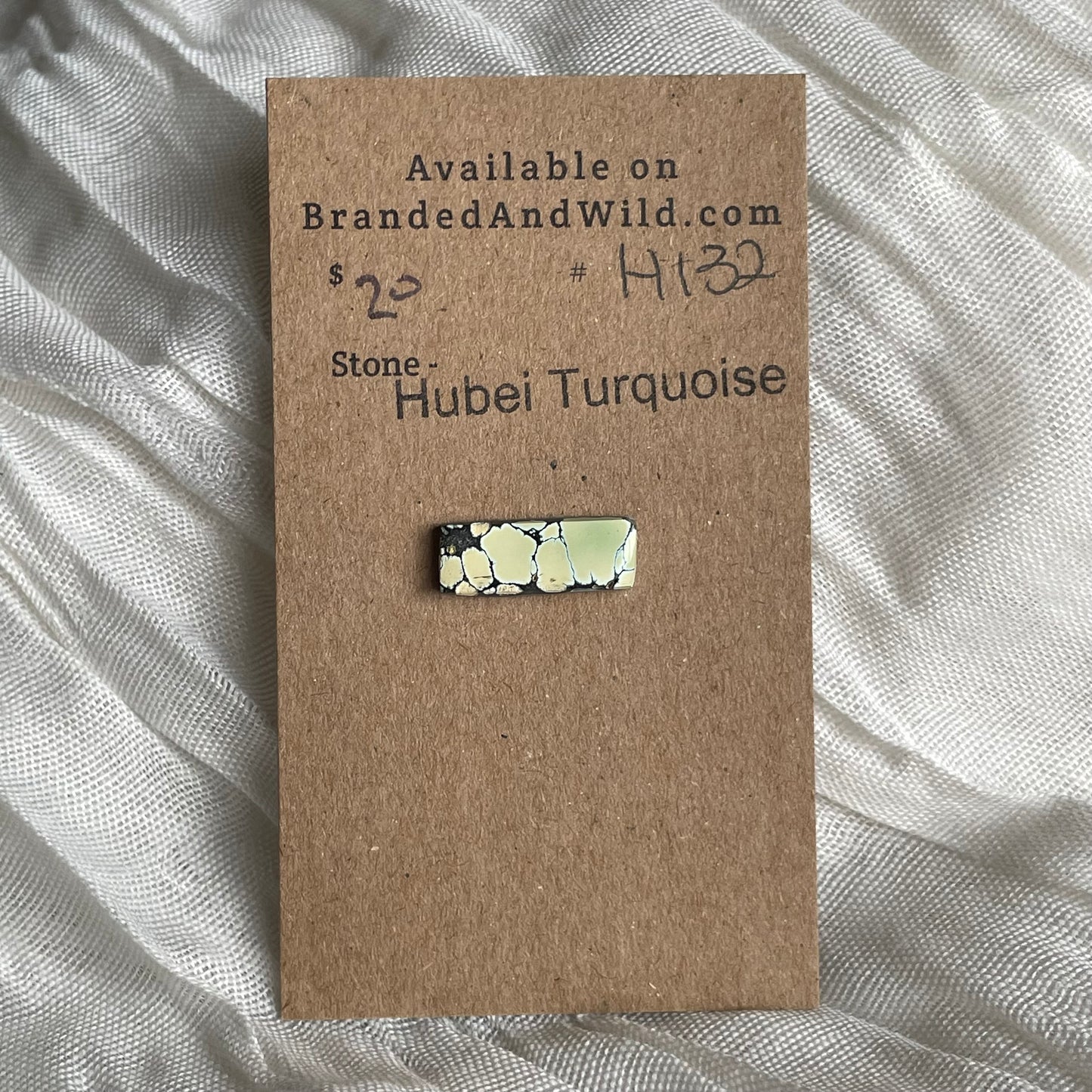 Hubei Turquoise Cabochon - H132 6649FF87-7102-4BA8-8847-A2580BC508BF Brandedandwild.com