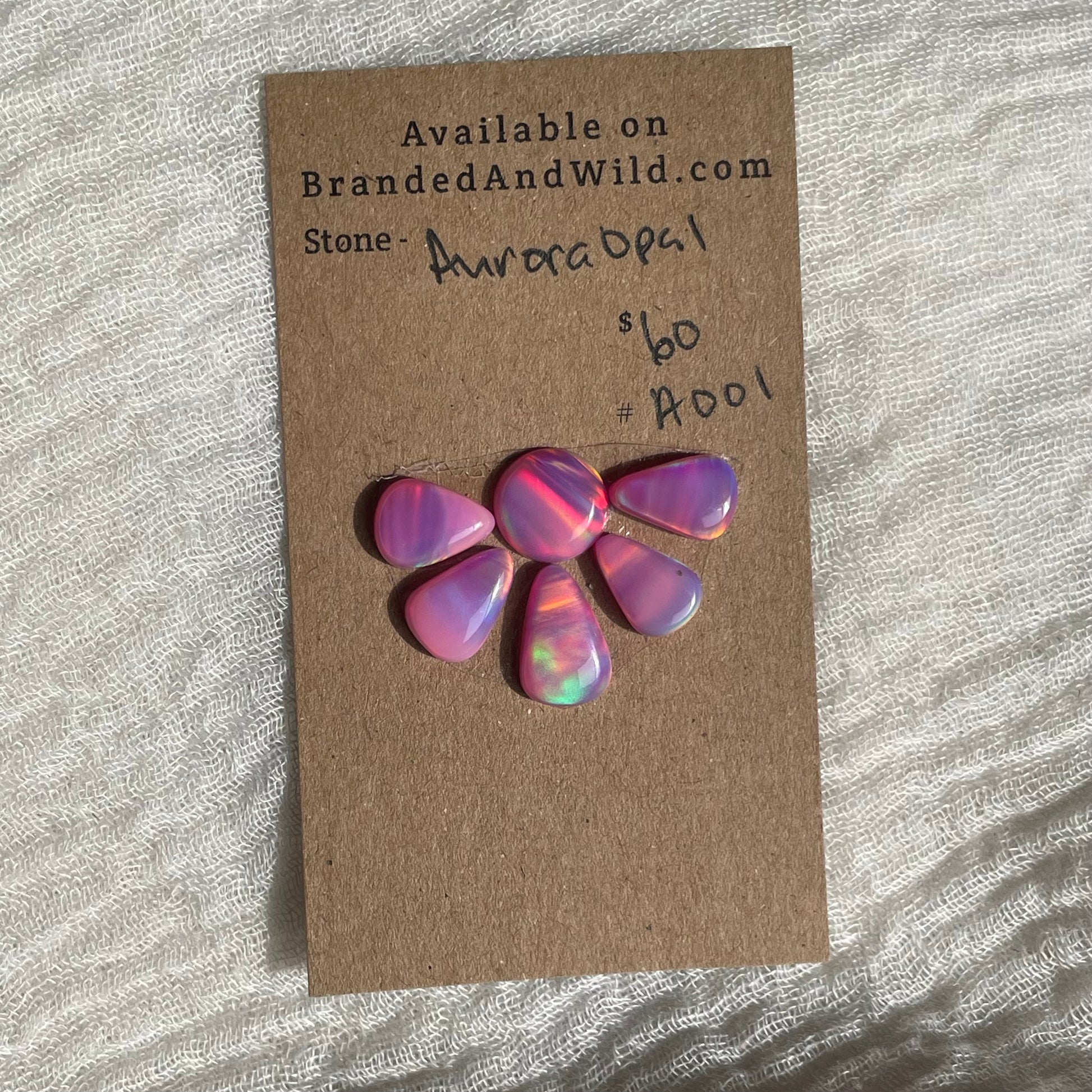 Aurora Opal Cabochon - P001 664B76F8-86D9-4E7F-8840-F2EAEF6E20B8 Brandedandwild.com