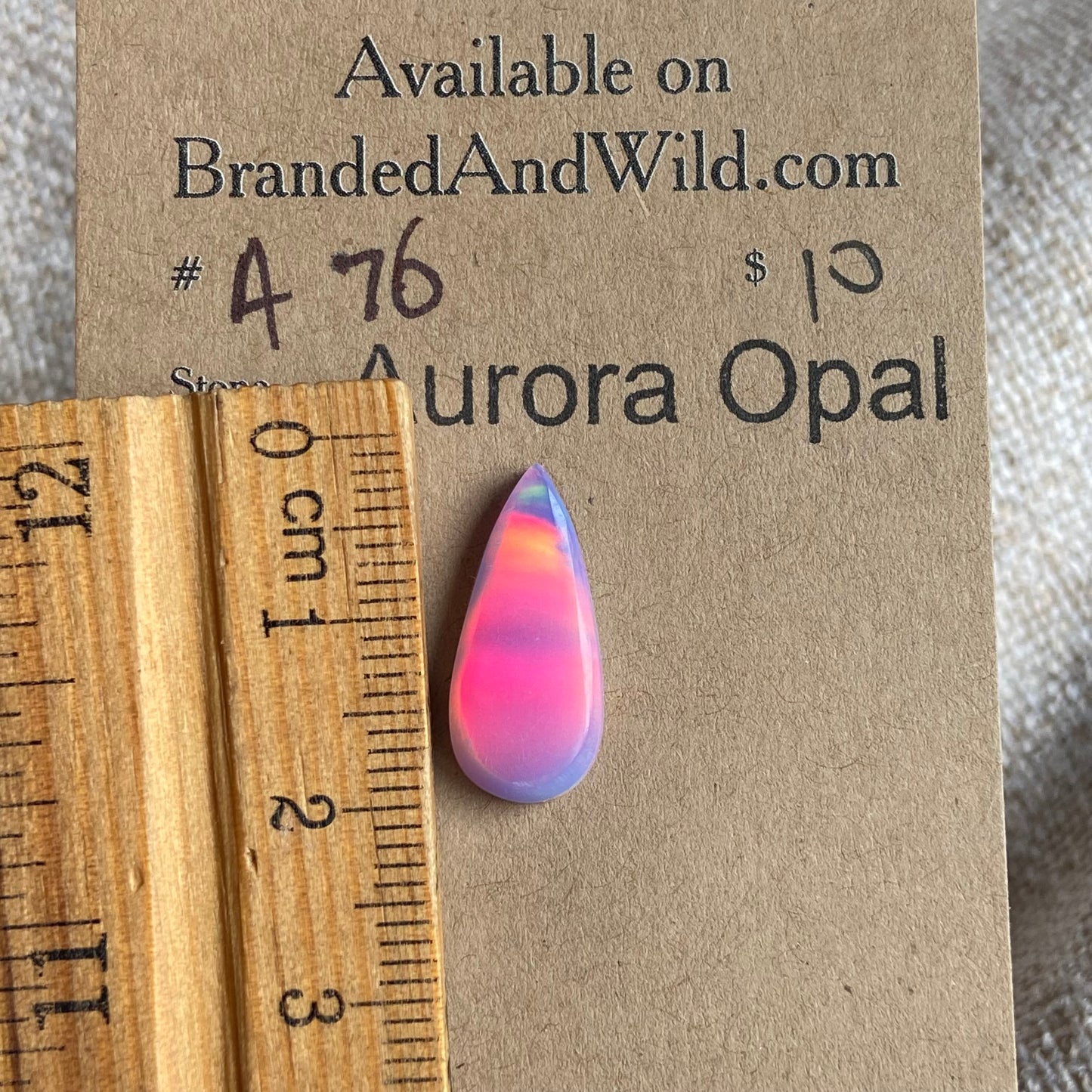 Aurora Opal Cabochon - A76 664D1347-DFF2-4886-AF64-1DD5F2883989 Brandedandwild.com