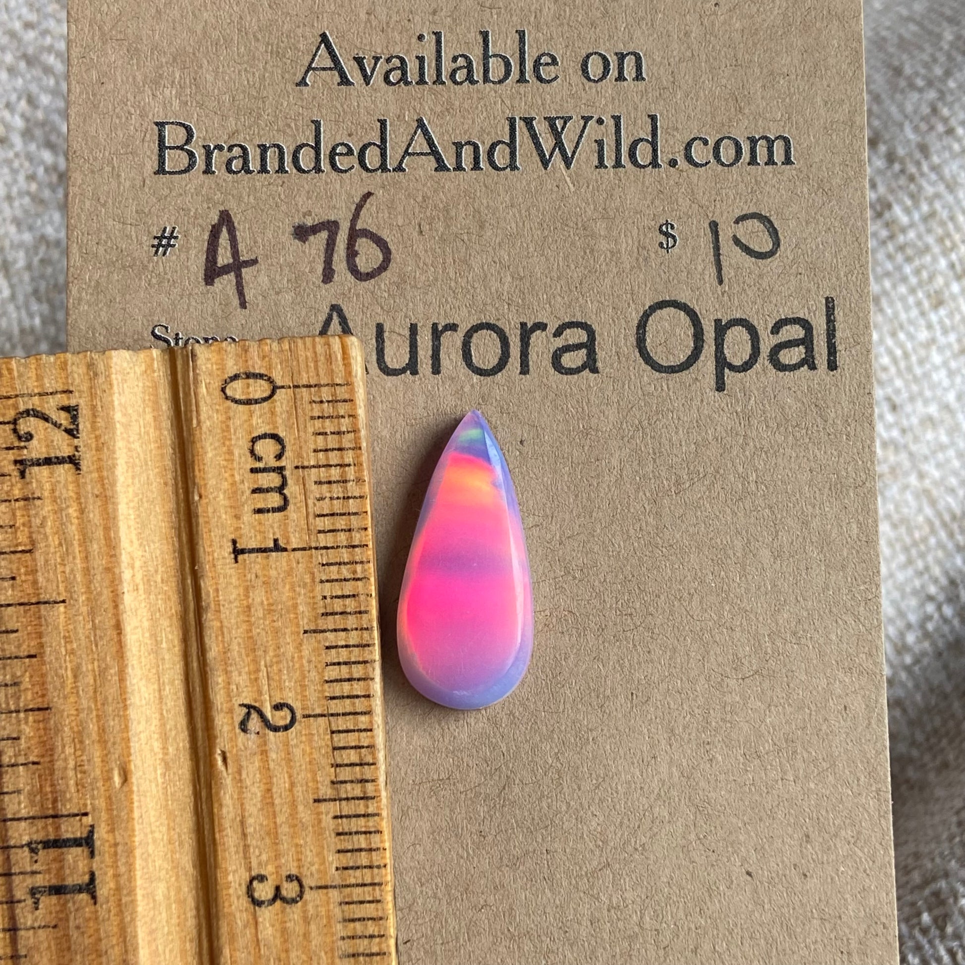 Aurora Opal Cabochon - A76 664D1347-DFF2-4886-AF64-1DD5F2883989 Brandedandwild.com