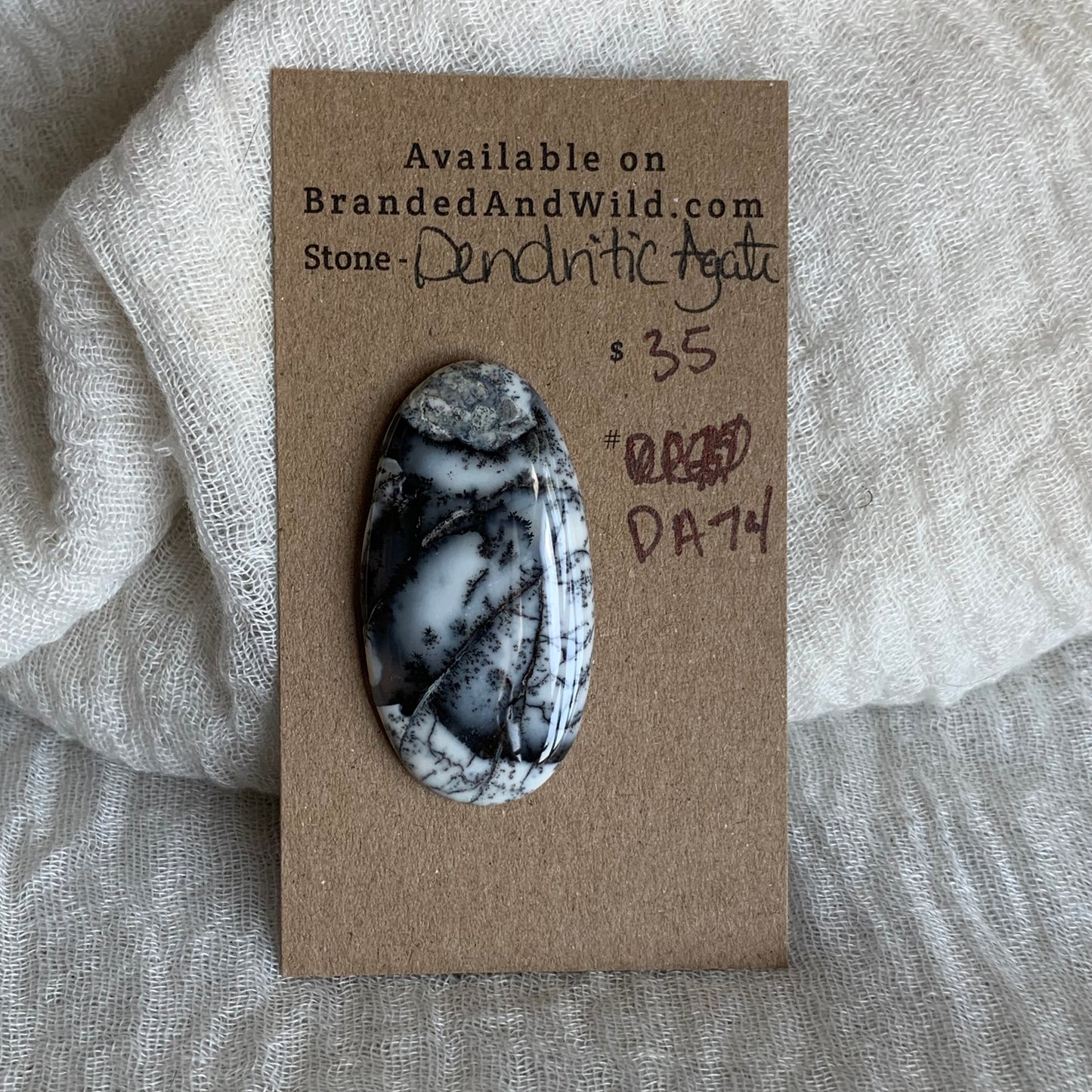 Dendritic Agate Cabochon - DA74