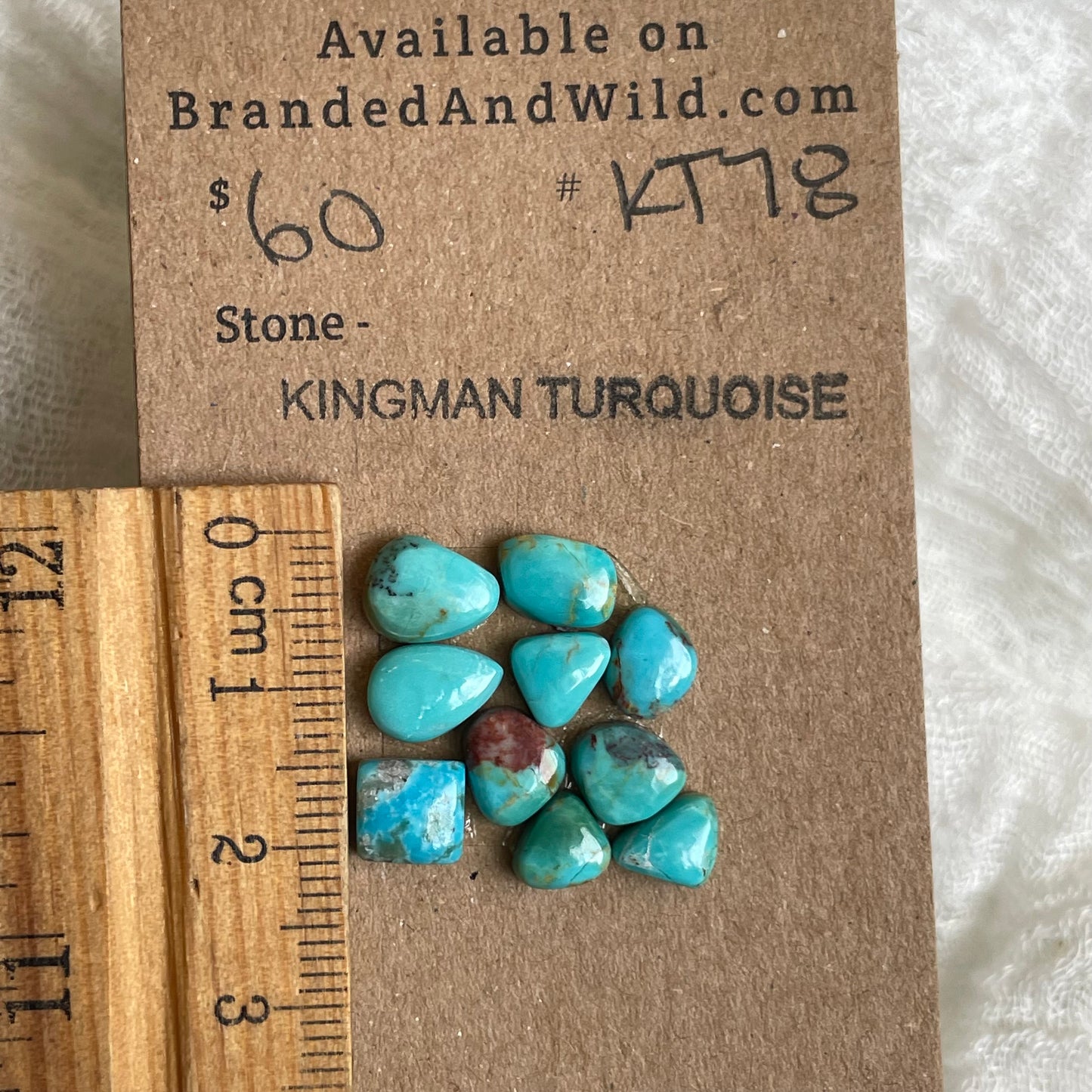 Kingman Turquoise Cabochon - KT78