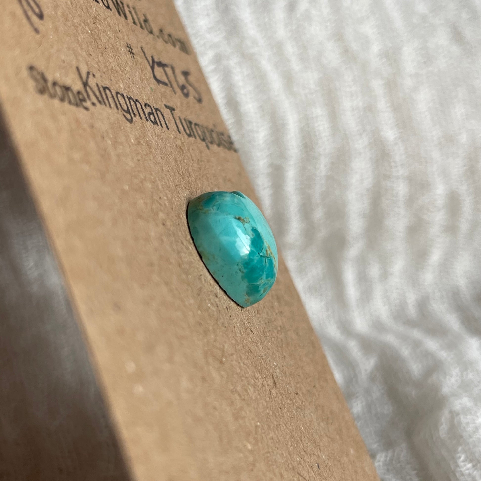 Kingman Turquoise Cabochon - KT65 669A5438-2B20-49E3-91F3-3E5D091E8718 Brandedandwild.com