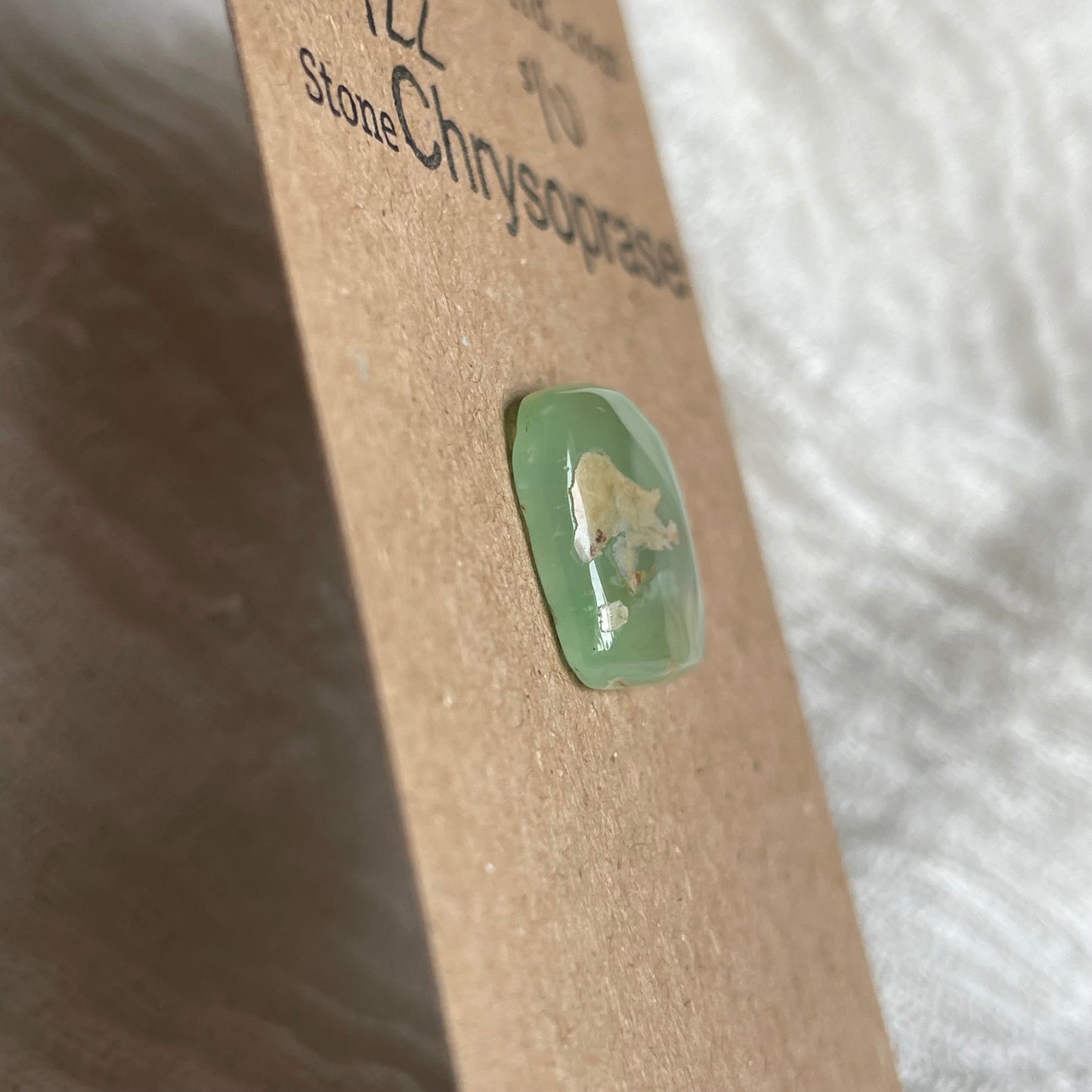 Chrysoprase Cabochon - Ch22