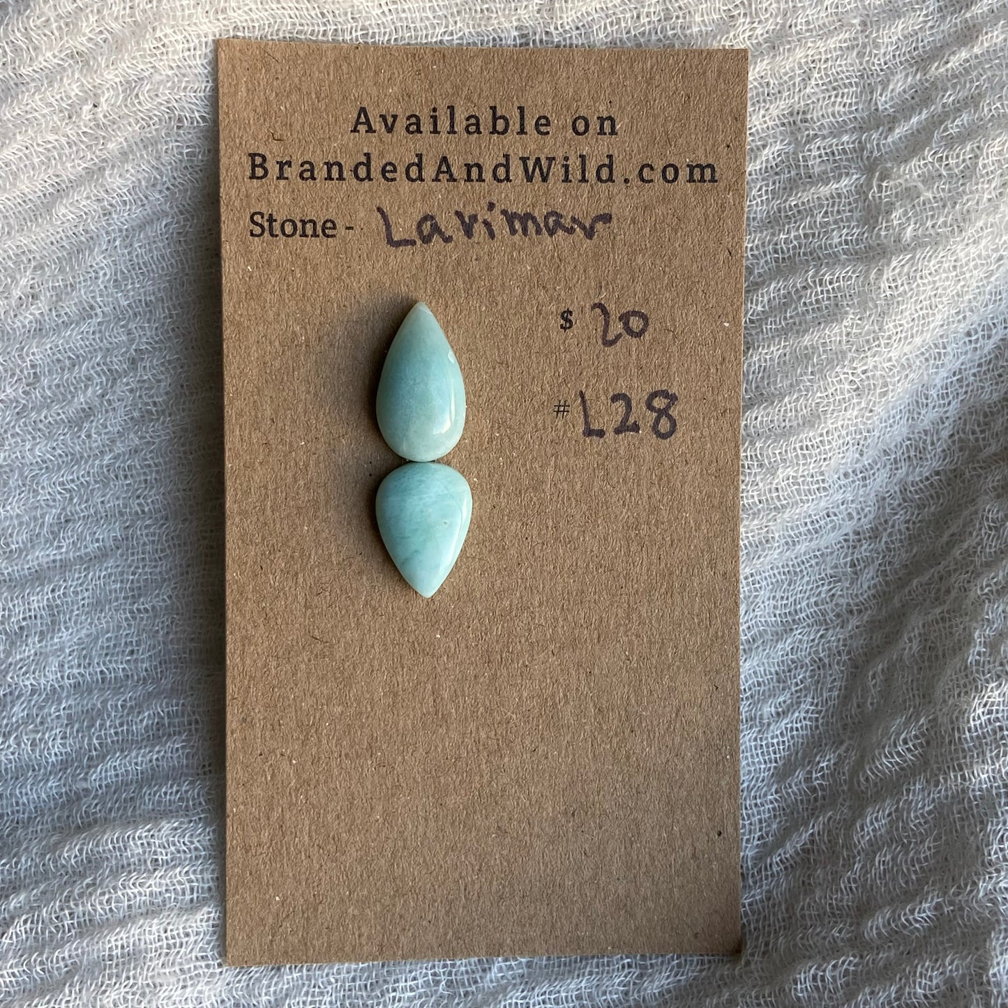 Larimar Cabochon - L28
