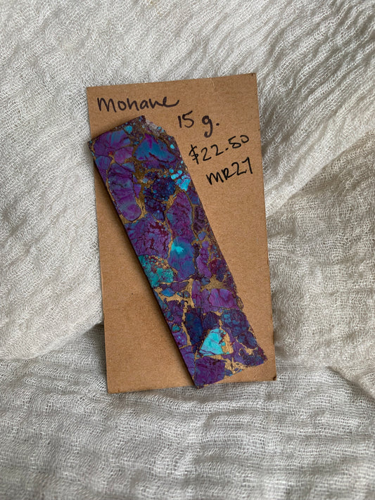 Mohave rough Cabochon - MR27