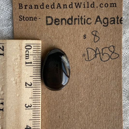 Dendritic Agate Cabochon - DA58