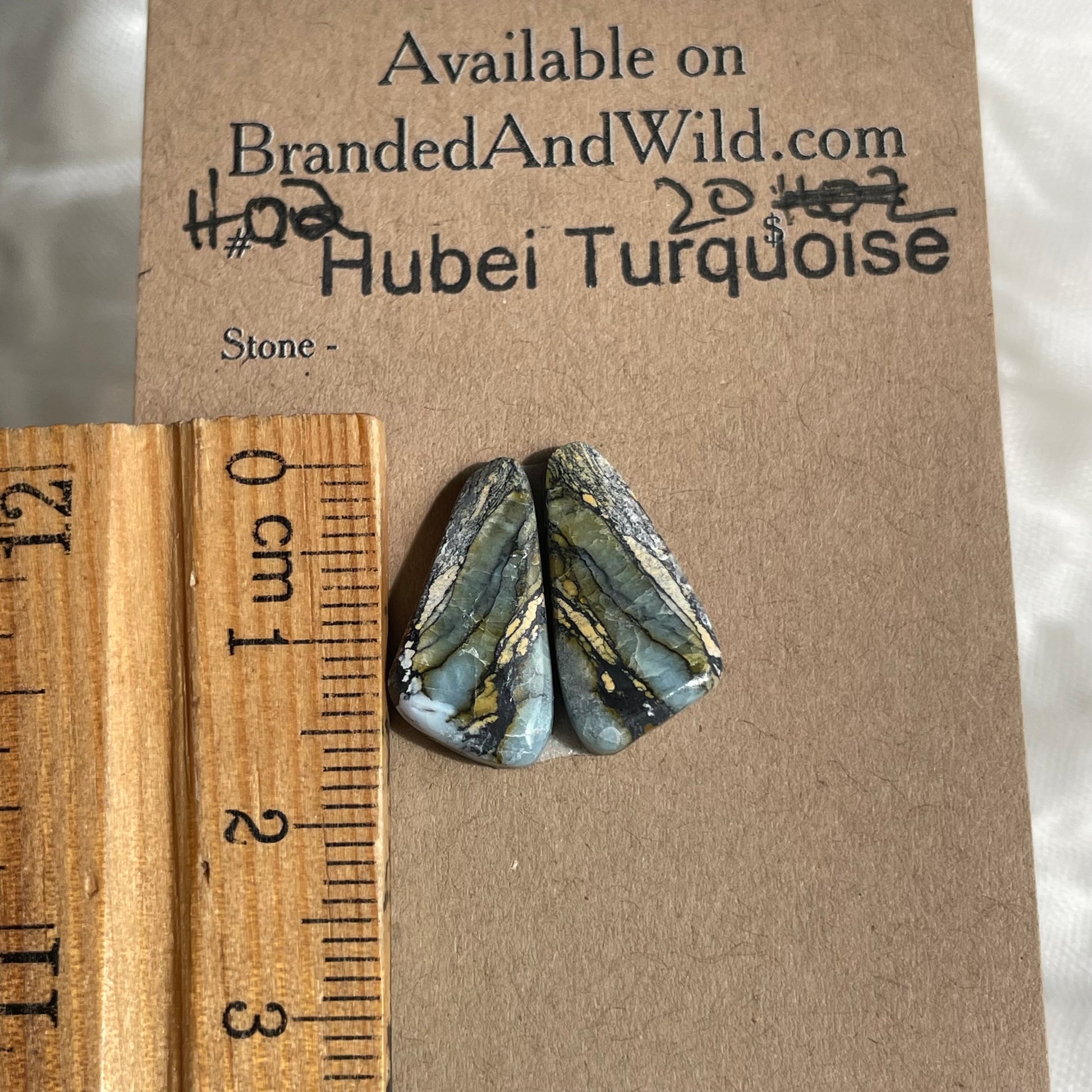 Hubei Turquoise Cabochon - H02 67072449-BAFC-4C52-BE14-6A302E86E125 Brandedandwild.com