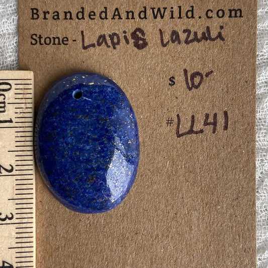 Lapis Lazuli Cabochon -Drilled- LL41