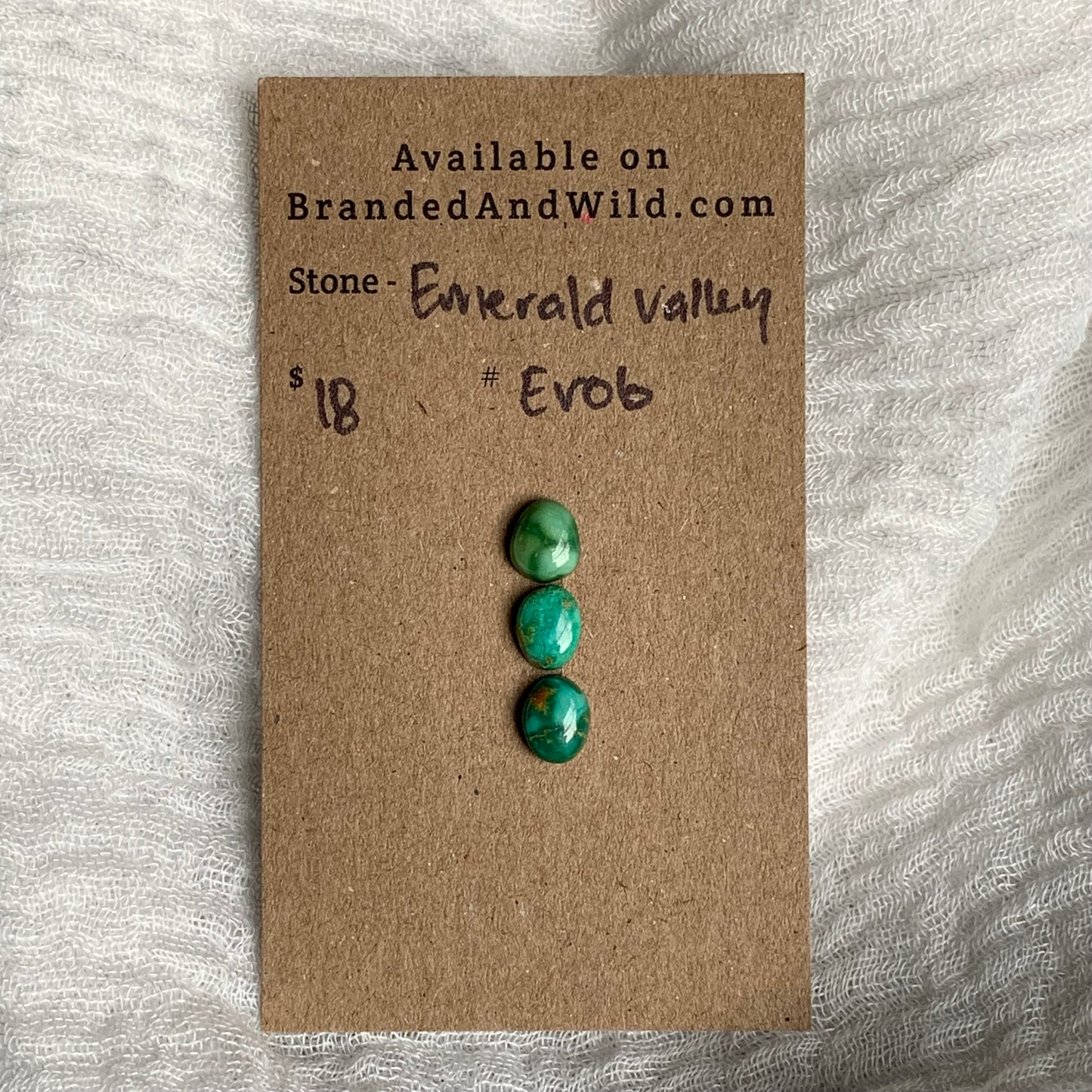 Emerald Valley Turquoise Cabochon - EV06