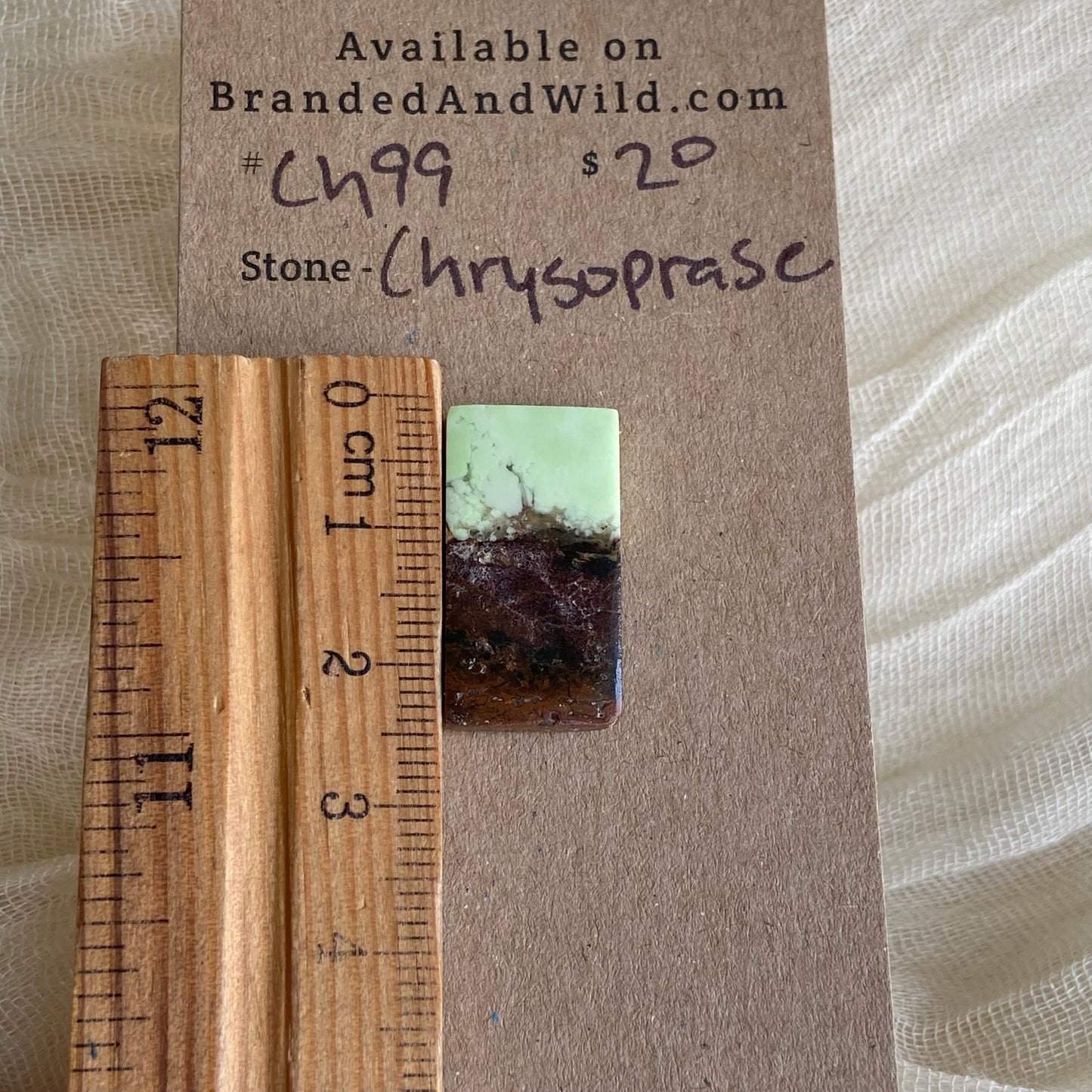 Chrysoprase Cabochon - Ch99