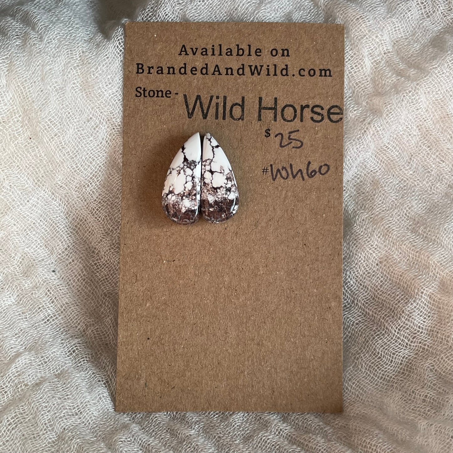 Wild Horse Cabochon - WH60 673FEA9D-6F10-40F1-B089-C048ADA065C3 Brandedandwild.com