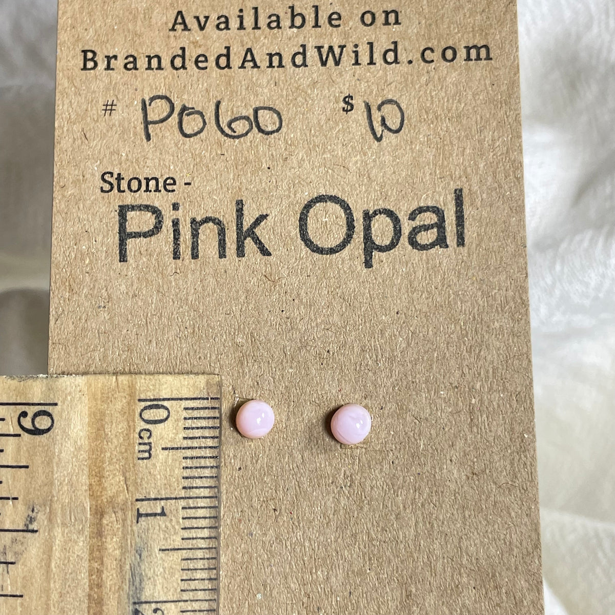 Pink Opal Cabochon - PO60 6748D939-0644-42EC-9A2D-0E272732F75D Brandedandwild.com