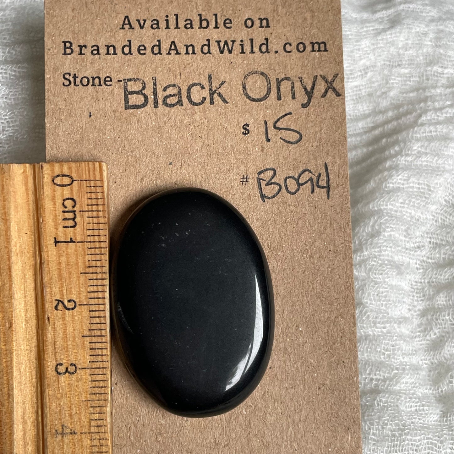 Black Onyx - Cabochon - BO94