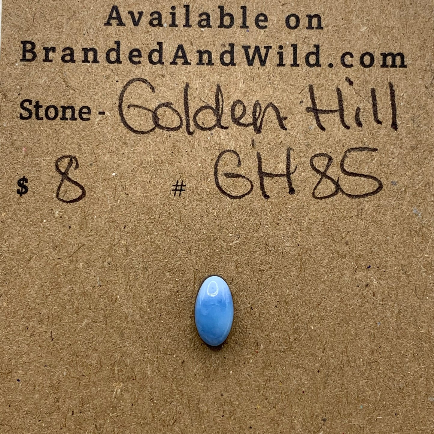 Golden Hill Turquoise Cabochon - GH85