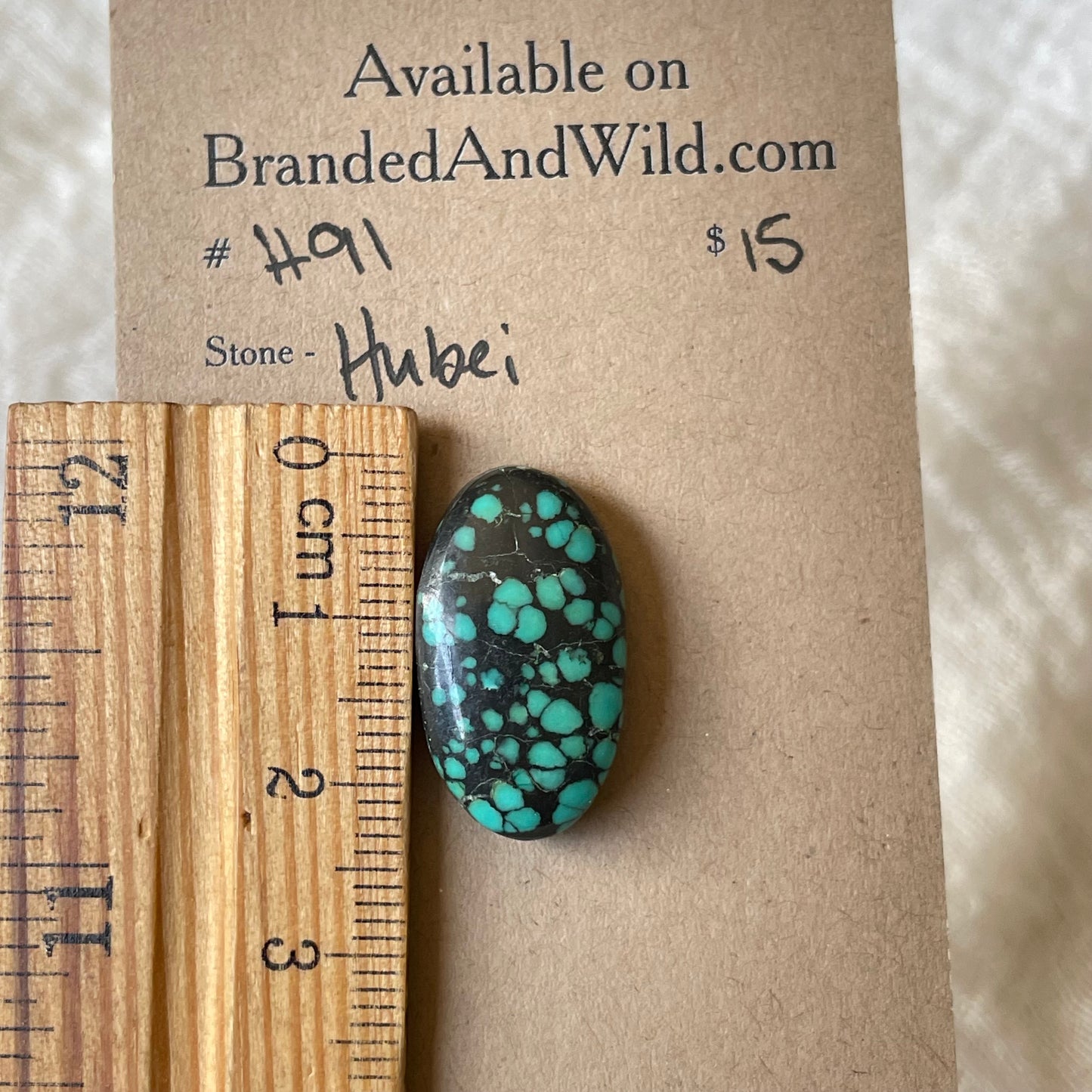 Hubei Turquoise Cabochon - H91 677EA6E5-4840-4949-9316-C75DCECA40B3 Brandedandwild.com