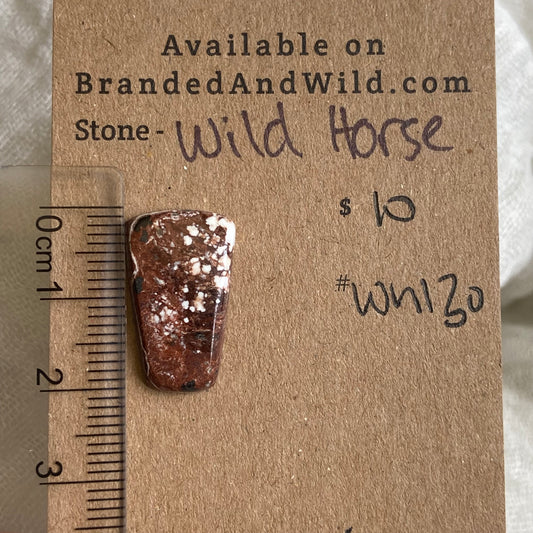 Wild Horse Cabochon - Wh130 67A04BAD-B2E1-4083-80FB-17F1648F31A3 Brandedandwild.com