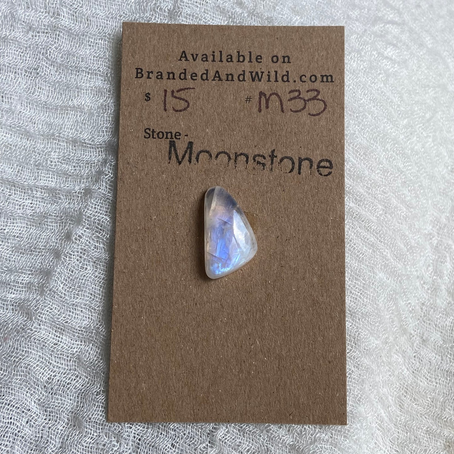 Moonstone Cabochon - M33