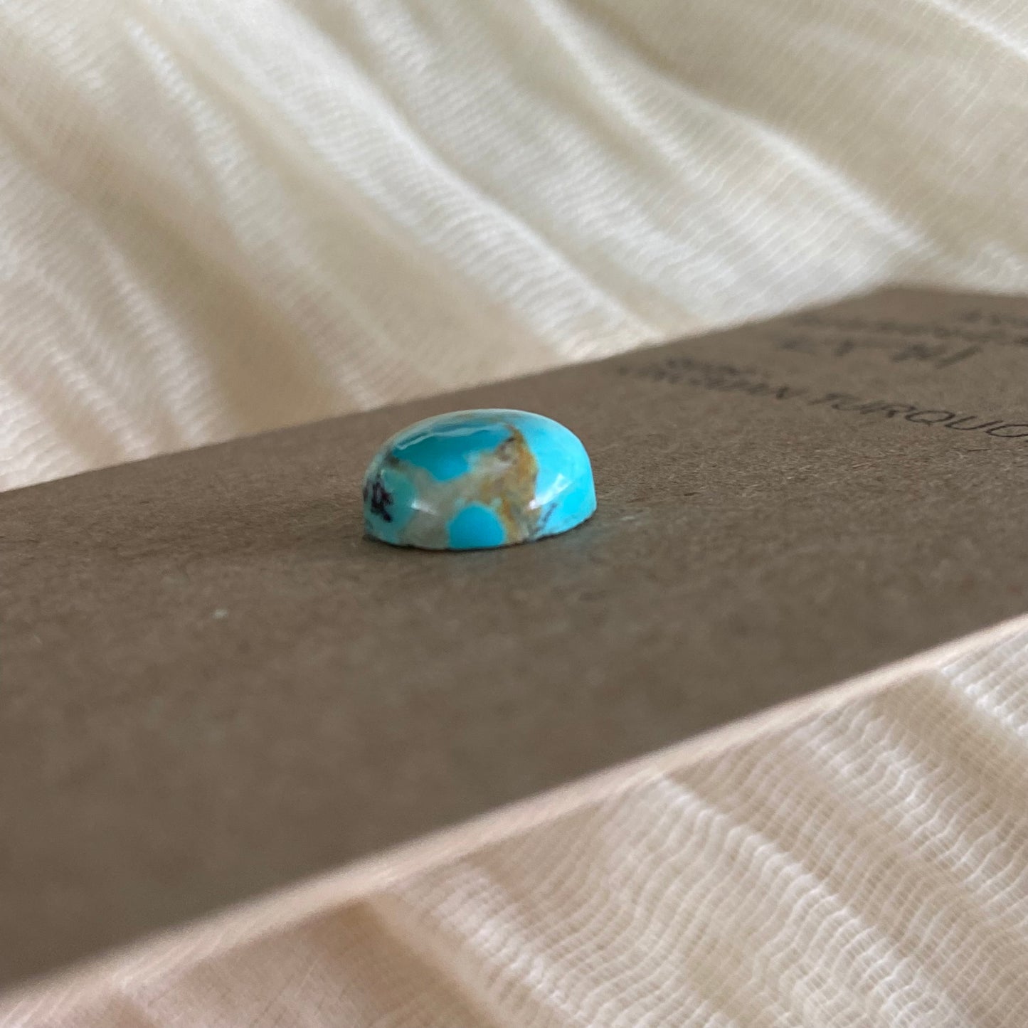Kingman Turquoise Cabochon - KT74 67AAE7A6-4F42-4A73-B233-13E29ABE55A8 Brandedandwild.com