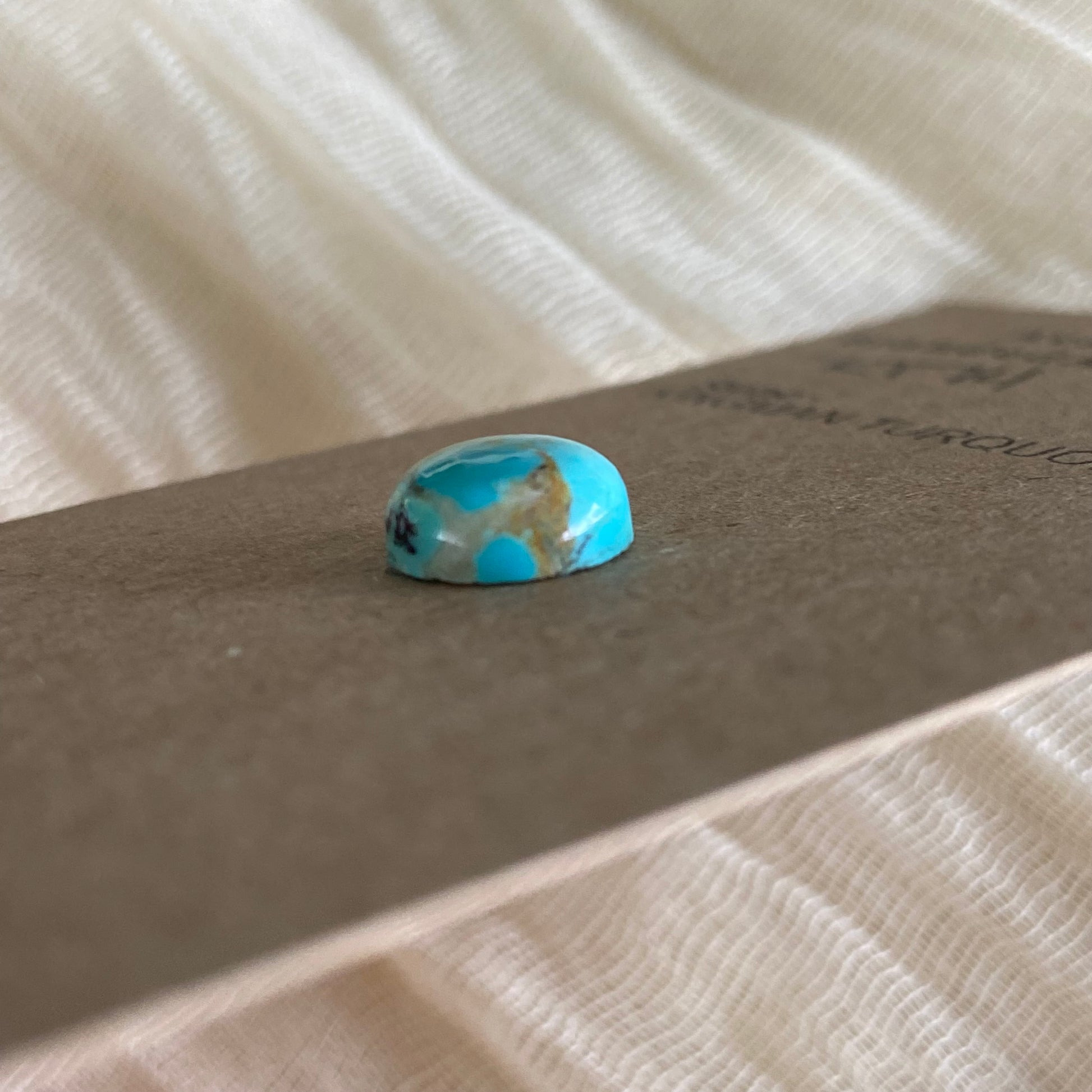 Kingman Turquoise Cabochon - KT74 67AAE7A6-4F42-4A73-B233-13E29ABE55A8 Brandedandwild.com