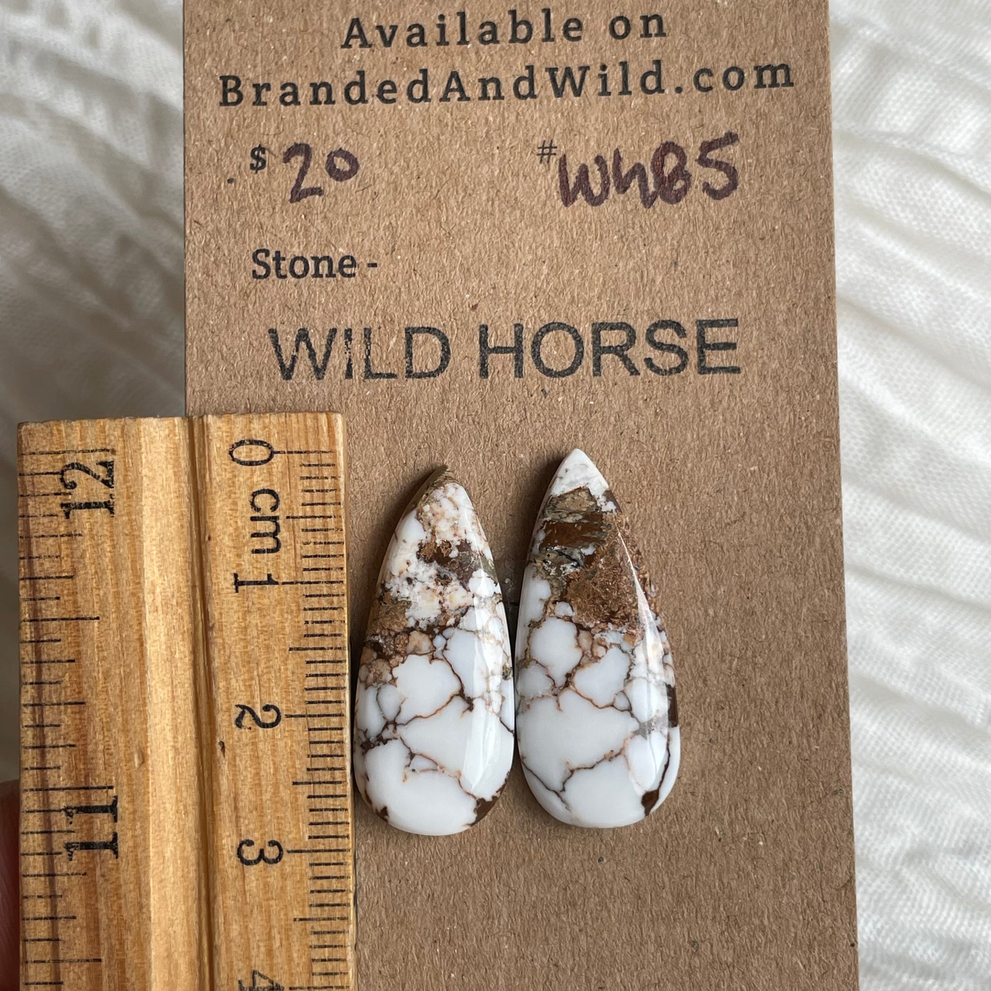 Wild Horse Cabochon - WH85 67C1FAA5-0C4C-4BE8-AF96-BF20C48870A6 Brandedandwild.com