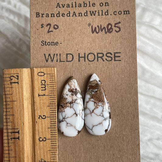 Wild Horse Cabochon - WH85 67C1FAA5-0C4C-4BE8-AF96-BF20C48870A6 Brandedandwild.com