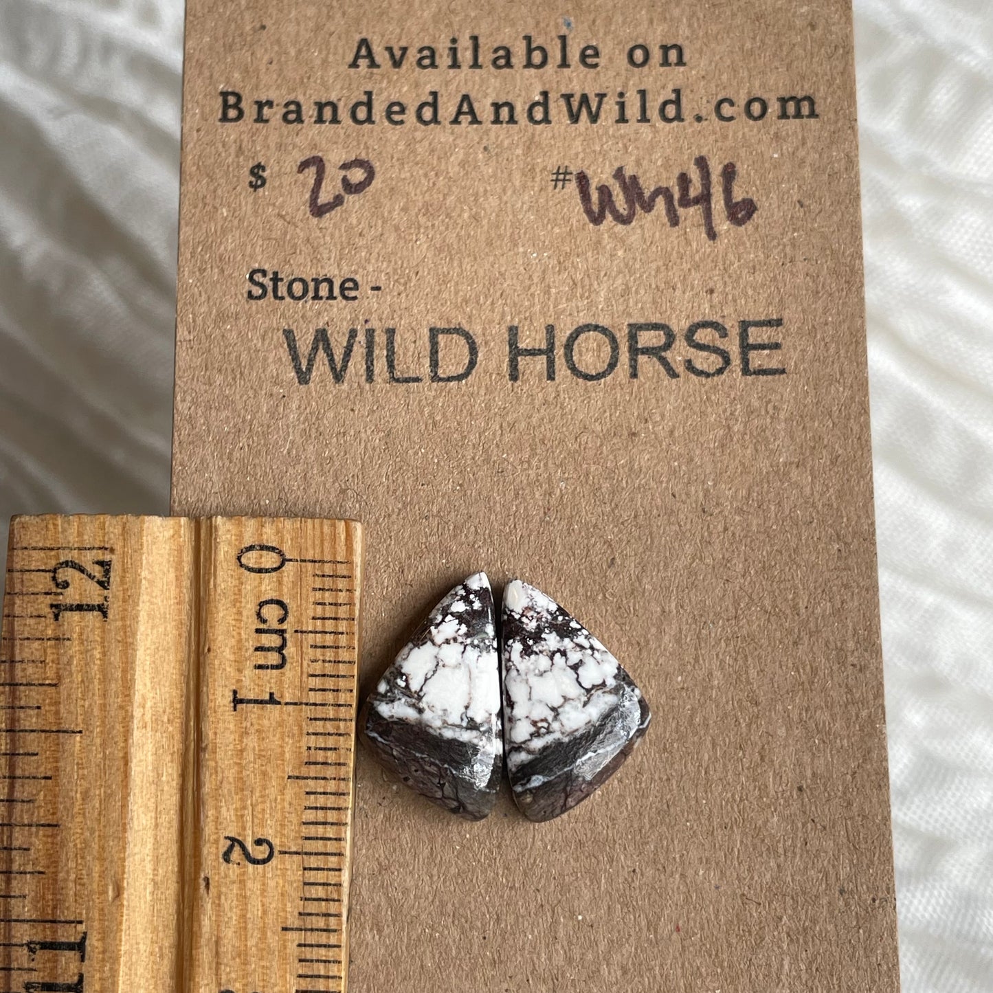 Wild Horse Cabochon - WH46 67E53D10-A49D-4C28-B517-A3FCBE96D398 Brandedandwild.com