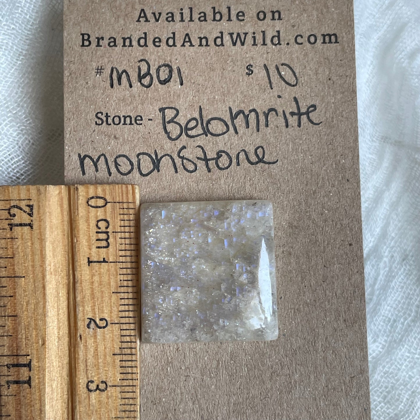 Belomrite Moonstone Cabochon - MB01