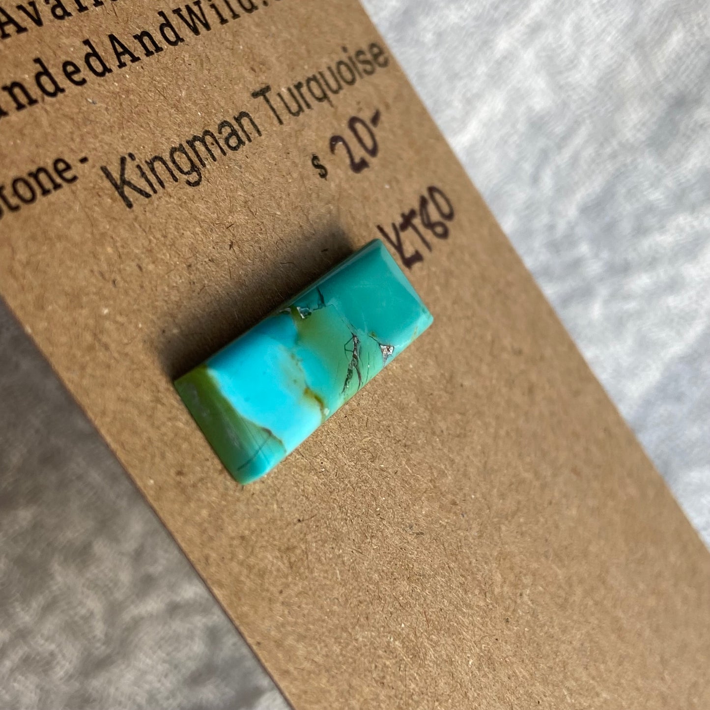 Kingman Turquoise Cabochon - KT80