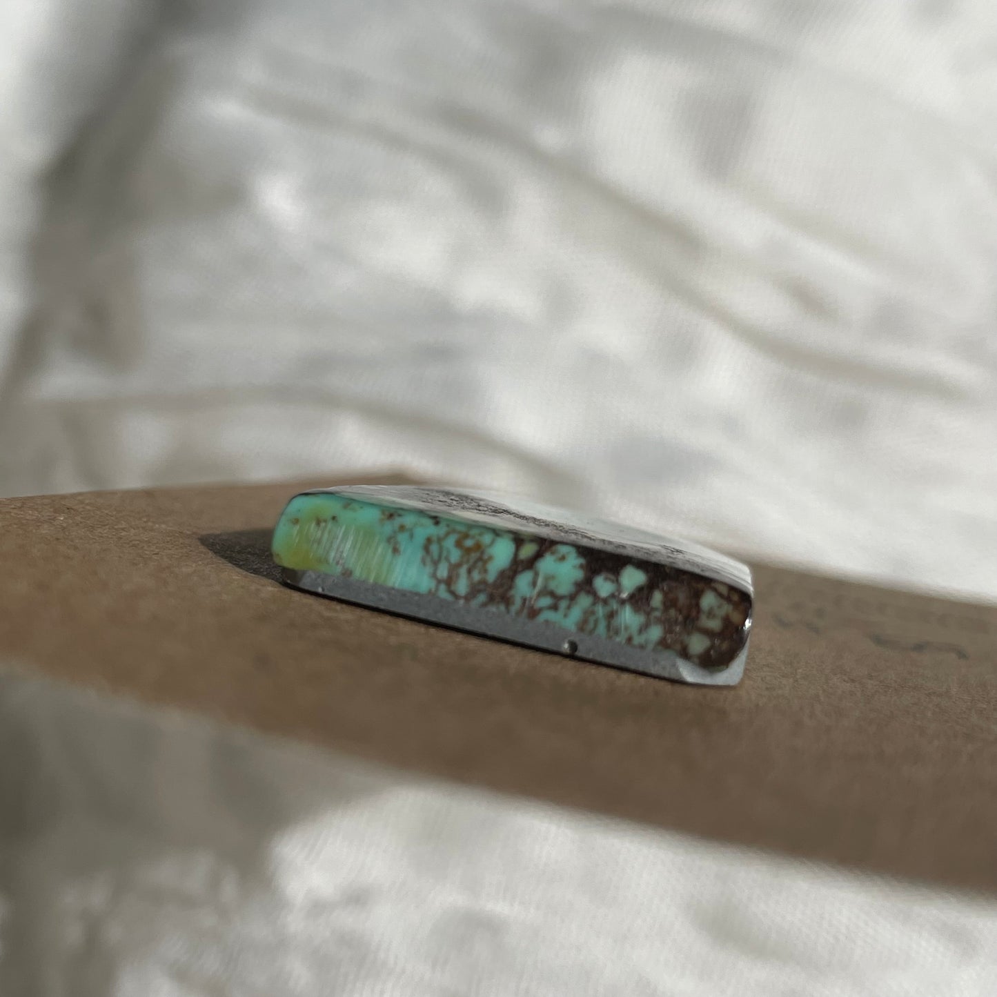 Hubei Turquoise Cabochon - H59 686EA408-A8F7-4ADA-A938-276FF54F9496 Brandedandwild.com