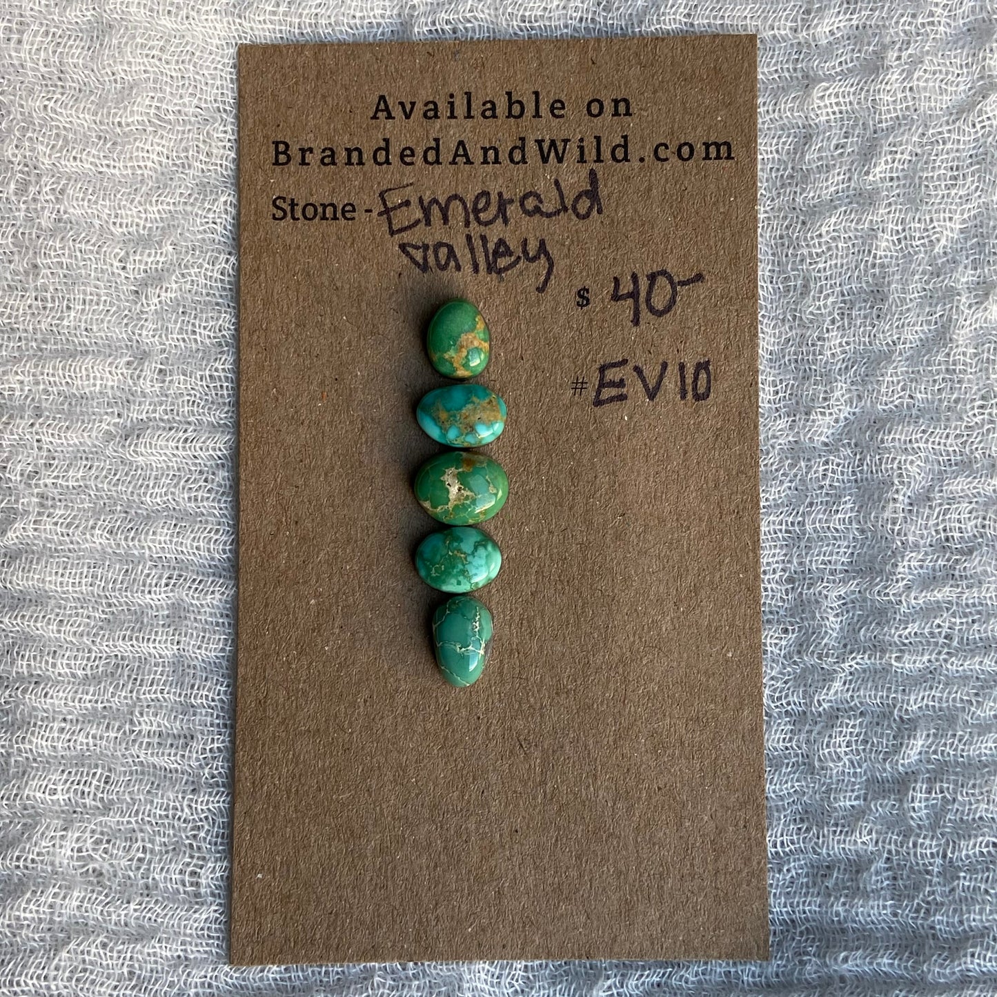 Emerald Valley Turquoise Cabochon - EV10