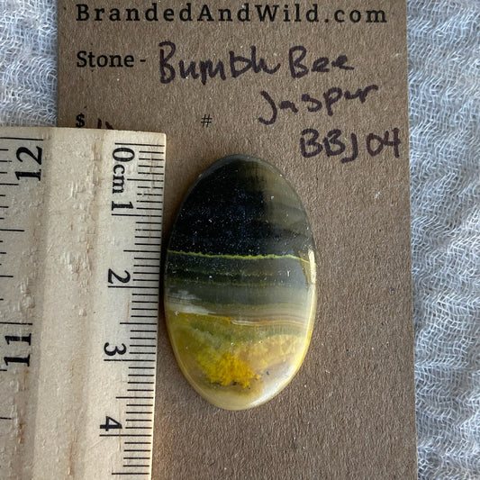 Bumblebee Jasper Cabochon - BBJ04