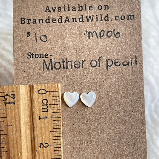 Mother of pearl cabochon - MP06 68787D7D-A264-491D-BEE5-4B01E8F8136A Brandedandwild.com