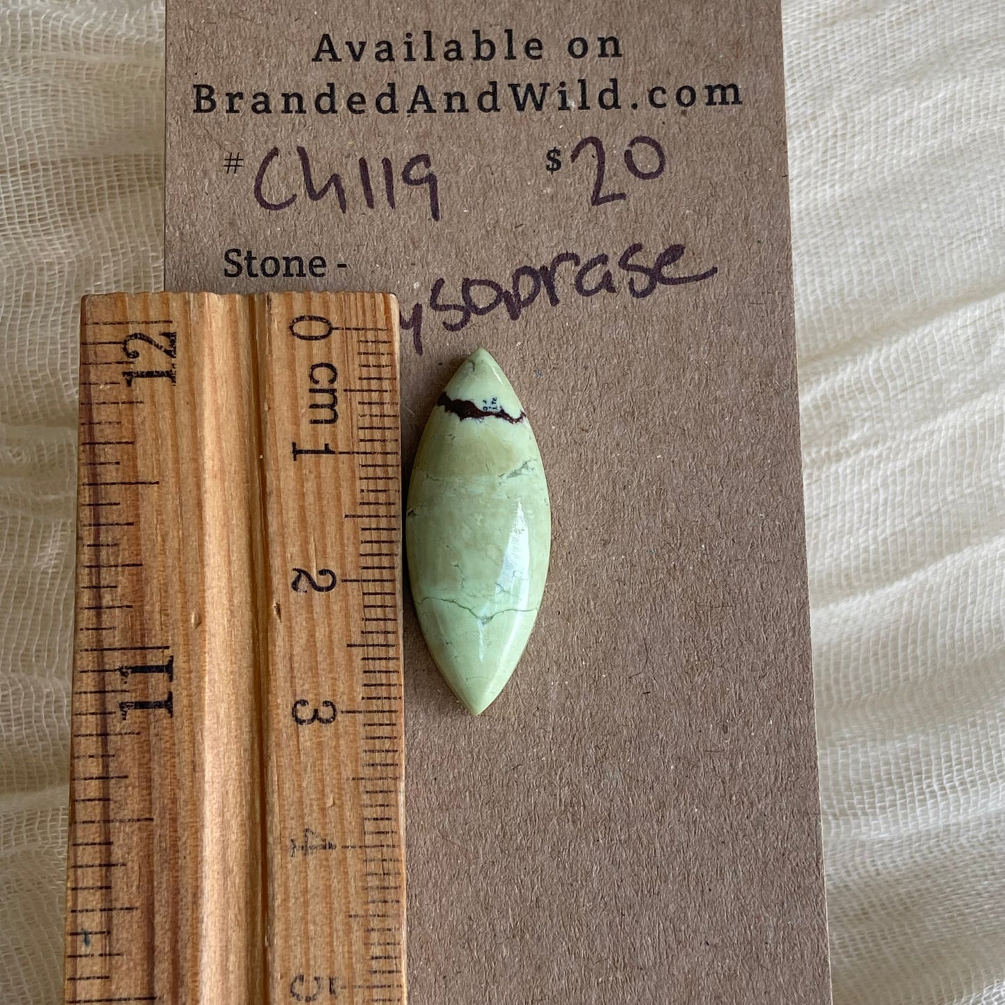 Chrysoprase Cabochon - Ch119