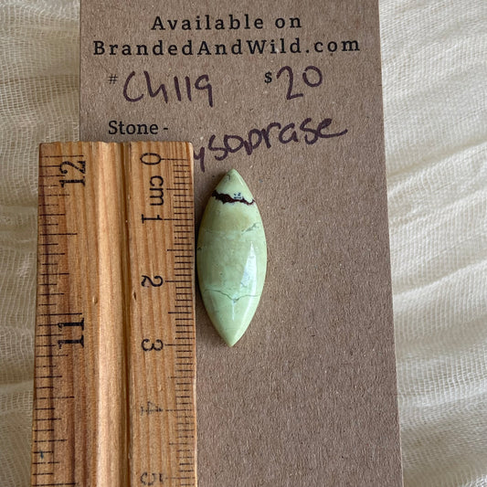 Chrysoprase Cabochon - Ch119