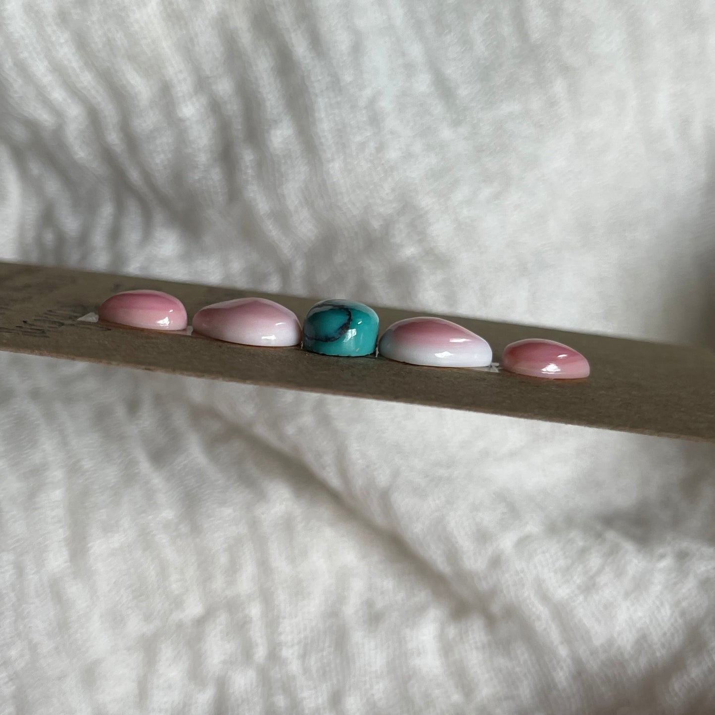 Turquoise / Pink Conch - Cabochon - Mix60 68971DB2-28D6-495B-B58E-B9B50323901E Brandedandwild.com
