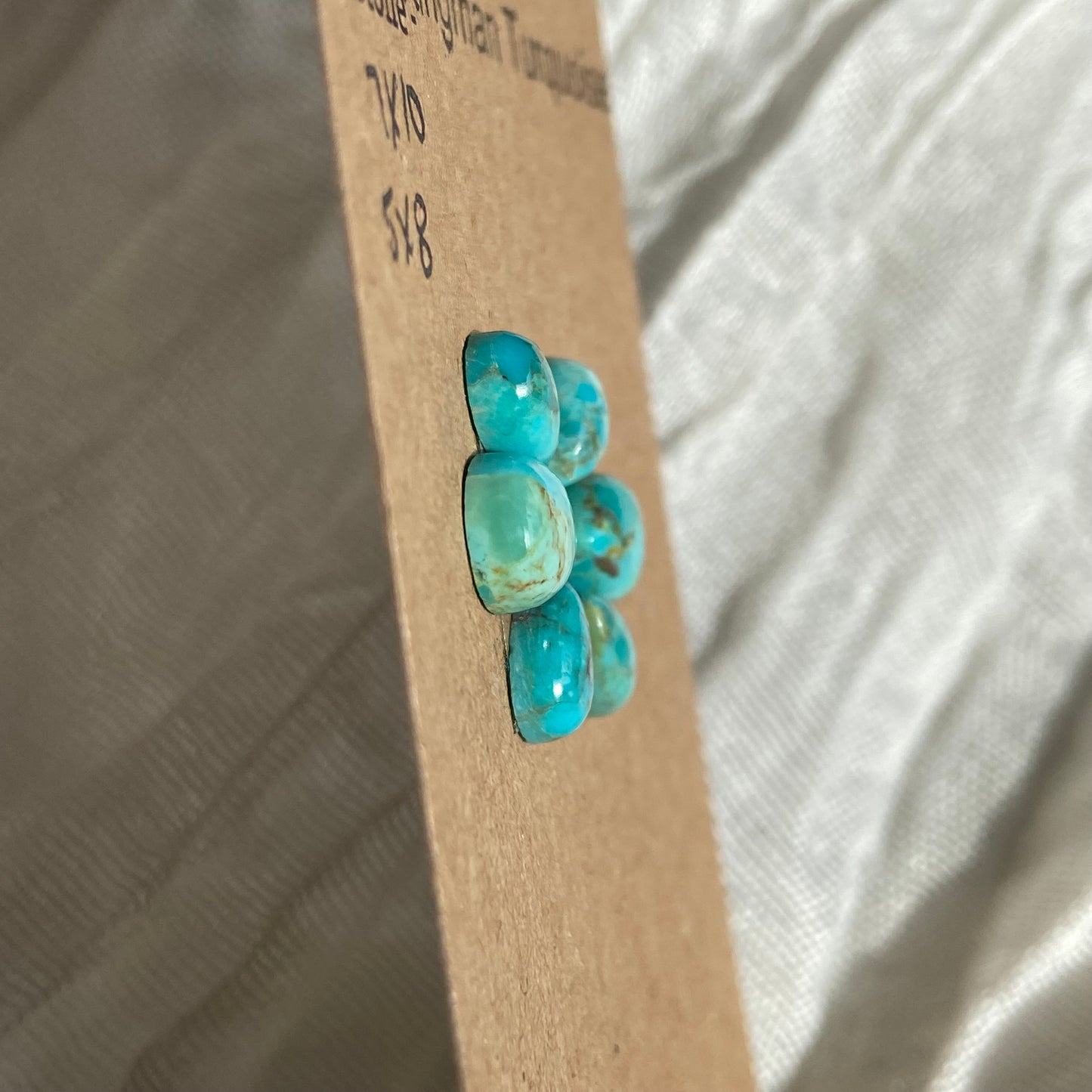Kingman Turquoise Cabochon - KT36 689EF630-F239-491A-8CB2-17F59A17D2E4 Brandedandwild.com