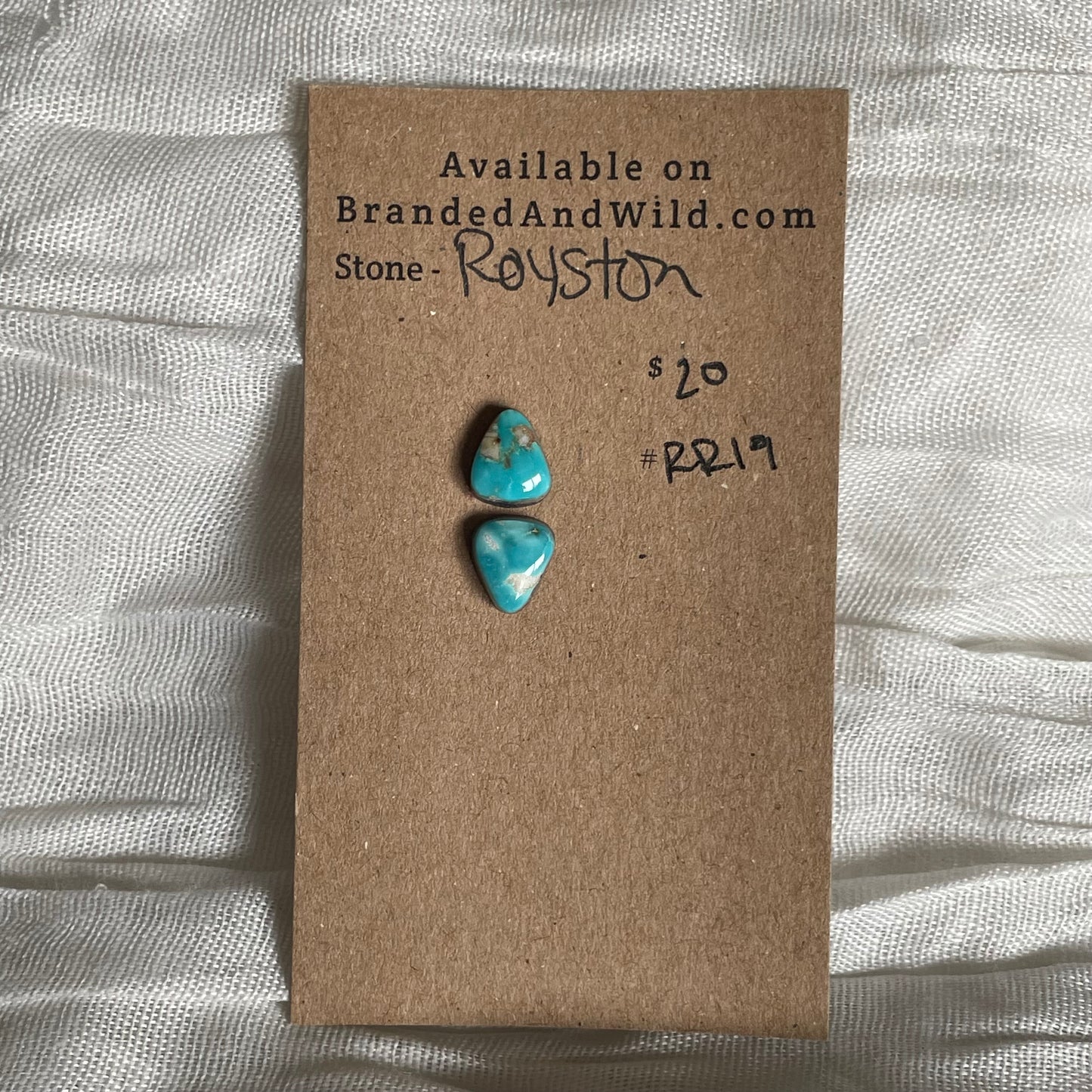 Royston Ribbon Turquoise Cabochon RR19 68A935EA-50DC-495B-BCFD-4AE37202A5BB Brandedandwild.com