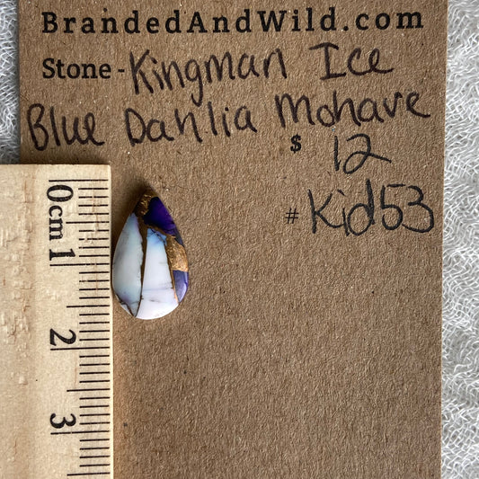 Kingman Ice Blue Dahlia Mohave - KID53