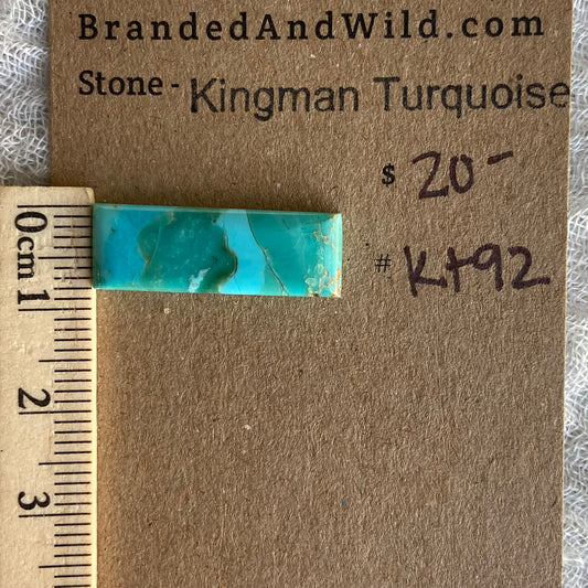 Kingman Turquoise Cabochon - KT92
