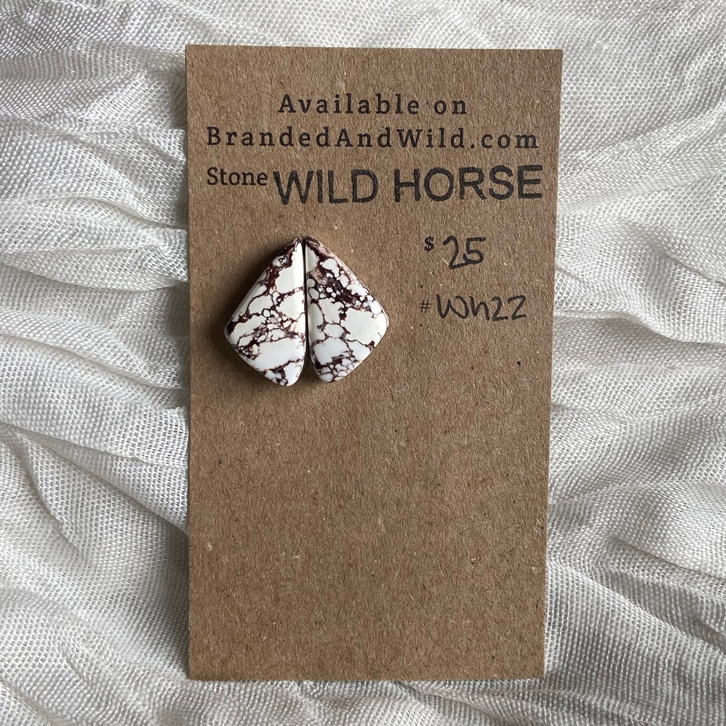 Wild Horse Cabochon - WH22 69259332-46A4-40B1-B9D6-5BA3D4519CAF Brandedandwild.com