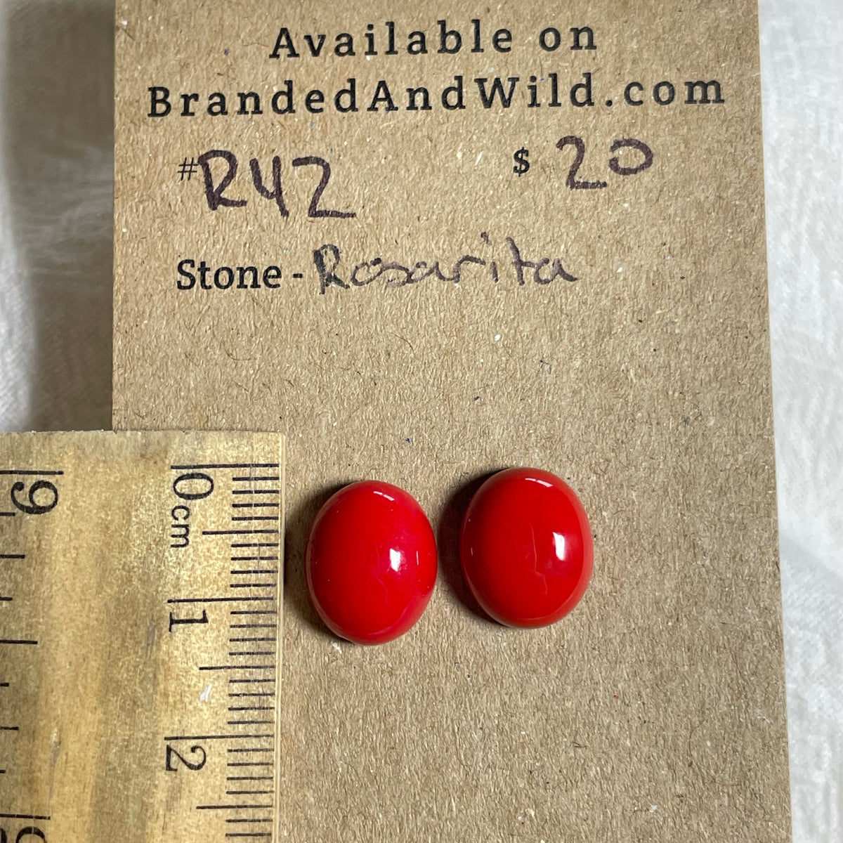 Rosarita - Cabochon - R42 695B139E-7E06-4566-BBC9-C48CF8202EA1 Brandedandwild.com