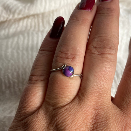 Sterling Silver Ring - R109 Size - 7