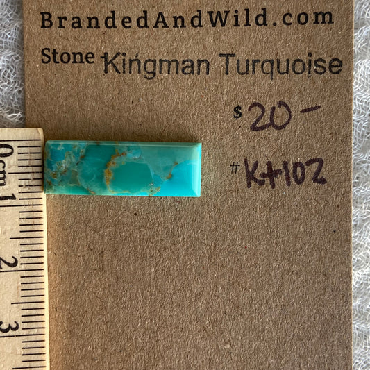 Kingman Turquoise Cabochon - KT102