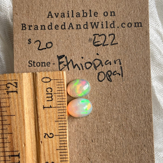 Ethiopian Opal Cabochon - E22 6993C565-EF16-42D1-86A6-8DB0B1B69E72 Brandedandwild.com